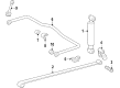 Dodge Sway Bar Bracket Diagram - 5132783AA