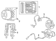 2016 Dodge Charger ABS Control Module Diagram - 68258639AA