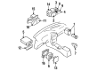 Dodge Colt Turn Signal Switch Diagram - MB863522