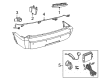 Jeep Parking Assist Sensor Diagram - 1AF63TZZAA