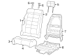 Jeep Seat Cover Diagram - 6CF51DX9AB