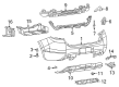 Dodge Dart Bumper Diagram - 68081375AA