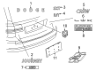 Dodge Journey Emblem Diagram - 68081675AB