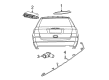 Dodge Nitro Parking Assist Distance Sensor Diagram - 1AF63S3XAA