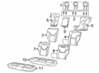 2019 Jeep Renegade Seat Cover Diagram - 6SG10LXHAA