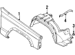 Jeep Fender Diagram - 56022321AA