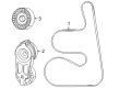 Jeep Wagoneer A/C Idler Pulley Diagram - 68369755AC