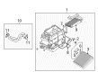 Dodge Stratus Heater Core Diagram - MR500466