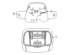 2024 Dodge Durango Dome Light Diagram - 7BG341X9AA