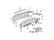 Dodge Ram 1500 Bumper Diagram - 5073001AF