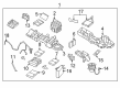 Dodge Ram 2500 Blower Motor Resistor Diagram - 68004539AA