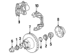 Dodge Dakota Wheel Hub Diagram - 52007718