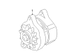 Dodge Ram 2500 Alternator Diagram - 56028732AC