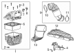 Ram Air Filter Diagram - 68645327AA