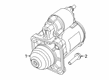 2020 Jeep Renegade Starter Motor Diagram - 68411139AD