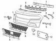 Dodge Charger Bumper Diagram - 68267765AC