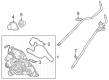 Dodge Durango Coolant Reservoir Hose Diagram - 68321497AB