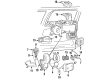 Chrysler Heater Control Valve Diagram - 3849943