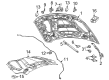 Ram Hood Diagram - 68160235AF