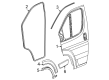 Ram ProMaster 2500 Door Moldings Diagram - 1ZT58JXWAC