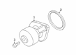 Ram Water Pump Diagram - 68569196AA