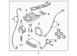 Chrysler Center Console Latch Diagram - 5096085AB