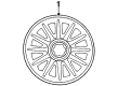 Chrysler Sebring Wheel Cover Diagram - 4626797