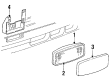 1994 Dodge Shadow Fog Light Diagram - 5263607