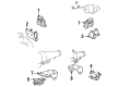 Dodge W150 Engine Mount Bracket Diagram - 4412154