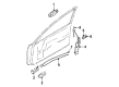 1994 Dodge Colt Door Handle Diagram - MR970102