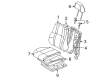 Jeep Grand Cherokee Seat Cover Diagram - 1BF811D5AA