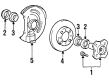Dodge Colt Brake Caliper Repair Kit Diagram - MB277543