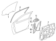 Dodge Avenger Window Regulator Diagram - 68023491AA