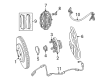 Dodge Challenger Brake Caliper Diagram - 68501775AA