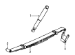 2006 Dodge Ram 3500 Shock Absorber Diagram - 52121788AE