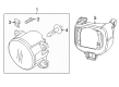 Jeep Fog Light Diagram - 68202187AA