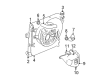1999 Jeep Grand Cherokee Radiator Diagram - 52079425AE