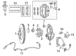 Dodge Challenger Brake Caliper Diagram - 68525315AA