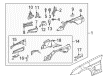 2006 Chrysler Crossfire Coil Spring Bracket Diagram - 5101713AA