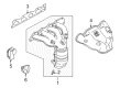 Chrysler Sebring Exhaust Manifold Diagram - MR552684