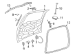 Chrysler Tailgate Handle Diagram - 1SN16HAVAF