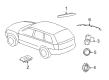 Jeep Grand Cherokee Parking Assist Distance Sensor Diagram - 5HX08TZZAA