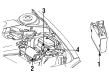 Chrysler Concorde ABS Control Module Diagram - 4605701