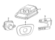 Jeep Cherokee Parking Assist Sensor Diagram - 56038997AK