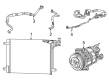 Jeep A/C Condenser Diagram - 68481175AA