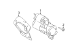 Jeep Starter Motor Diagram - 56044734AA