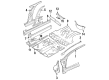 Chrysler Concorde Floor Pan Diagram - 4756878AB