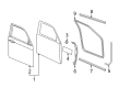 Chrysler Door Seal Diagram - 68200192AD