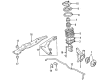Dodge Stratus Coil Springs Diagram - MR455127