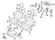 2005 Dodge Ram 3500 Seat Cover Diagram - 1BN921L5AA